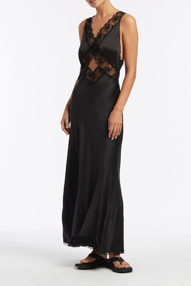aries cut out dress Gown | Black Asymmetric neckline Sleeveless Pullover style Waist cutout Asymmetric hem Polyester Aries Cut Out Dress LOVE