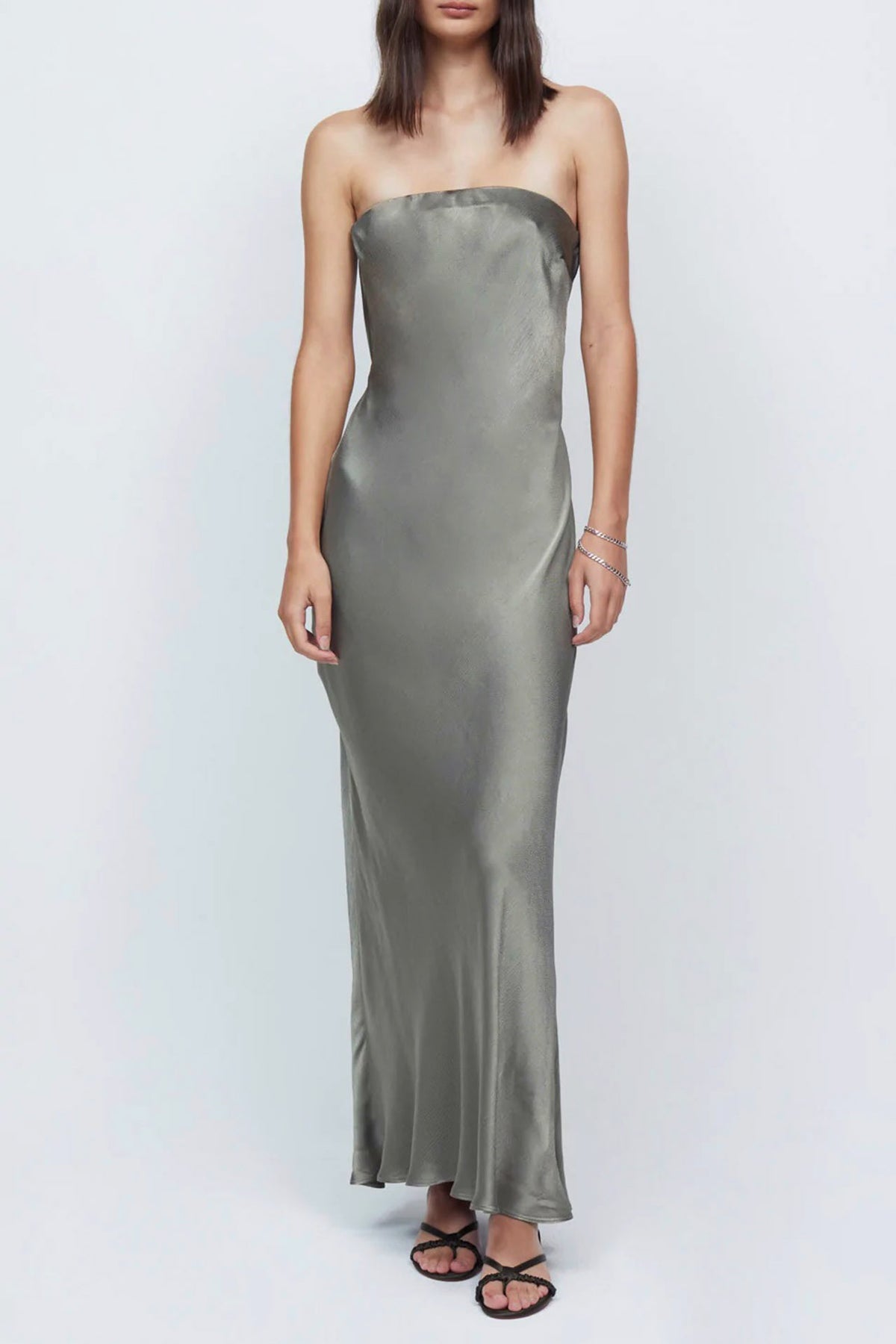 Moon Dance Dress in Dark Olive LOVE ME RENT ME